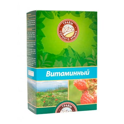 Чай травяной Травы Горного Крыма Витаминный сбор 100 гр