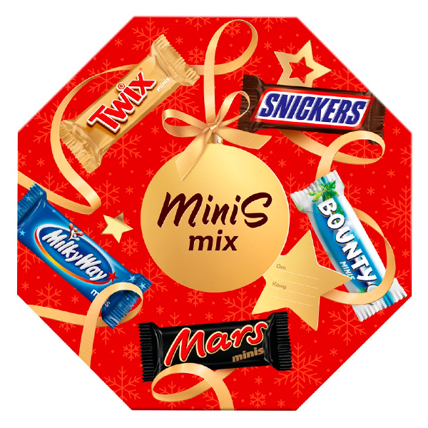 Подарочный набор Snickers Mixed Minis 262 гр