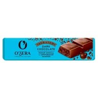 Батончик OZera Dark Chocolate темный шоколад с аэрированной начинкой 32 гр
