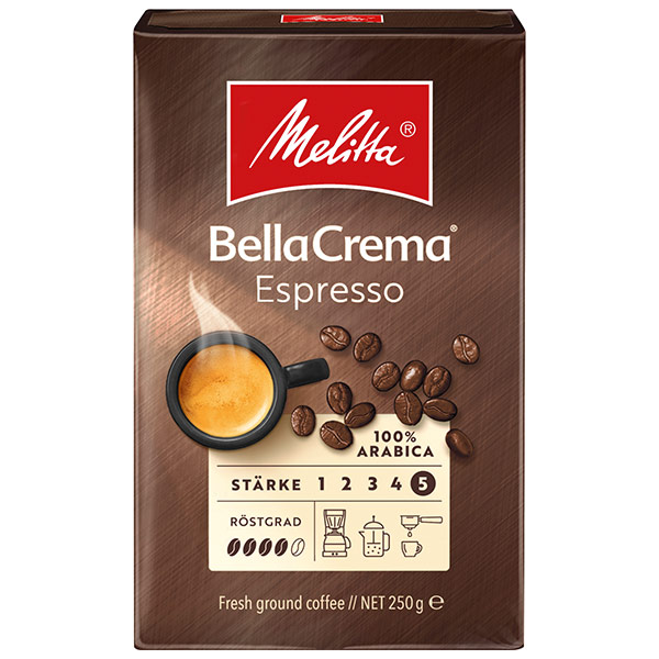 Кофе Melitta Bella Crema Espresso молотый 250 гр