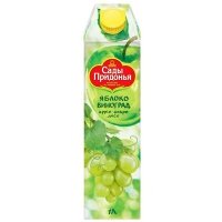 Сок Сады Придонья яблоко-виноград 1 литр