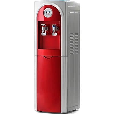 Кулер AEL LC-123 B red (холодильник 16л.), цвет серый