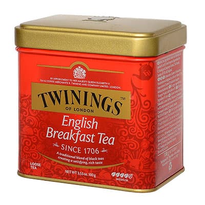 Чай Twinings черный English breakfast листовой 100 гр