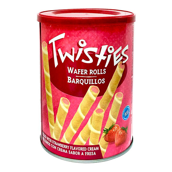 Вафли Twisties с клубничным кремом 400 гр - фото 1