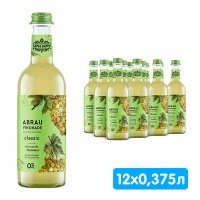 Напиток Абрау Винонад Траминер, 0.375 литра, газ, стекло, 12 шт. в уп.