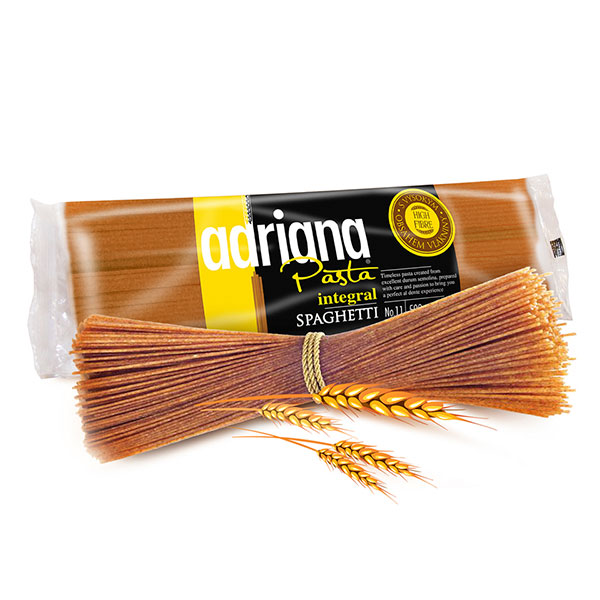 Макароны Adriana цельнозерновые спагетти №11 500 гр