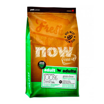 

Сухой корм NOW Natural Holistic для взрослых собак мелких пород, беззерновой, с ягненком и овощами 2.7 кг