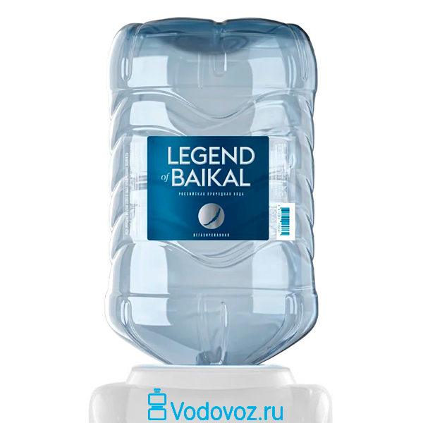 Вода Legend of Baikal 18.9 литров в одноразовой таре