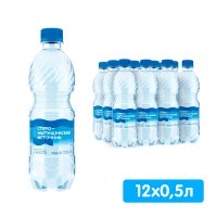 Вода Старо-Мытищинский Источник 0.5 литра, без газа, пэт, 12 шт. в уп.