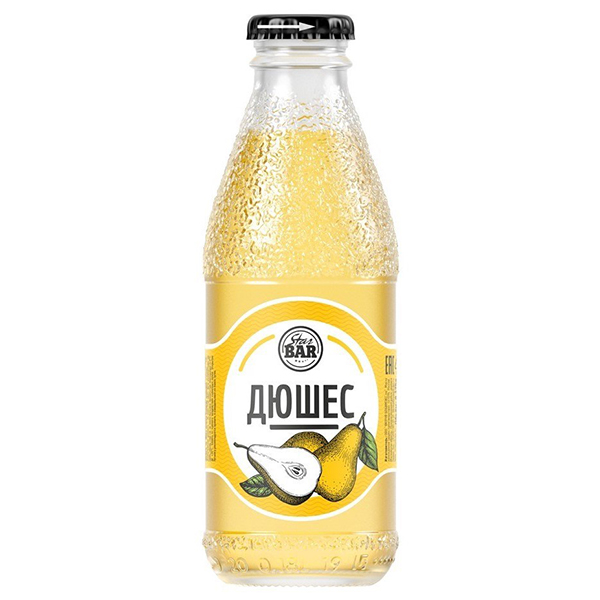 Лимонад Star Bar Дюшес 0.175 литра, газ, стекло, 12 шт. в уп.
