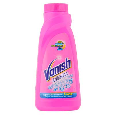 Пятновыводитель Vanish удаление пятен с 1 раза 0,45 литра
