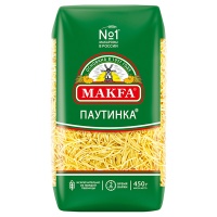 Вермишель Makfa паутинка 450 гр Вермишель Makfa паутинка 450 гр