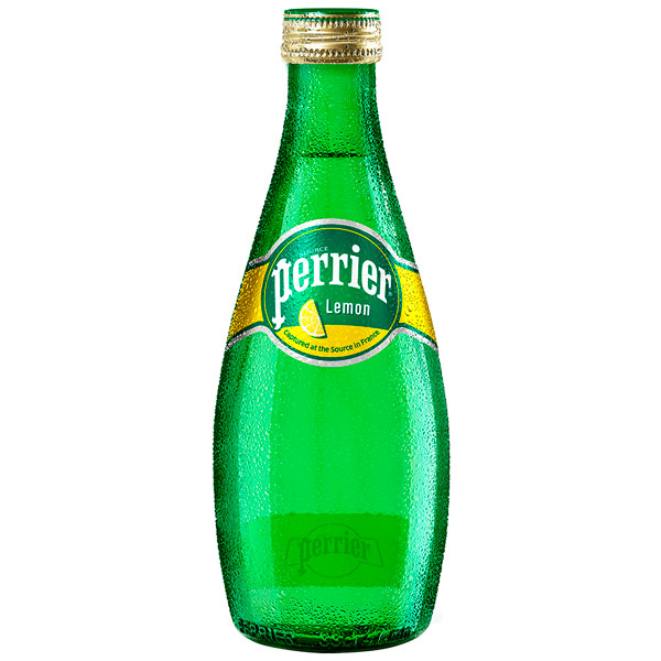 Напиток Perrier со соком лимона 0,33 литр, газ, стекло, 24 шт. в уп