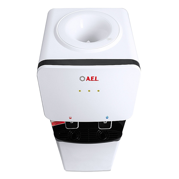 Кулер AEL LK-AEL-85C белый/черный (шкафчик 7 литров)