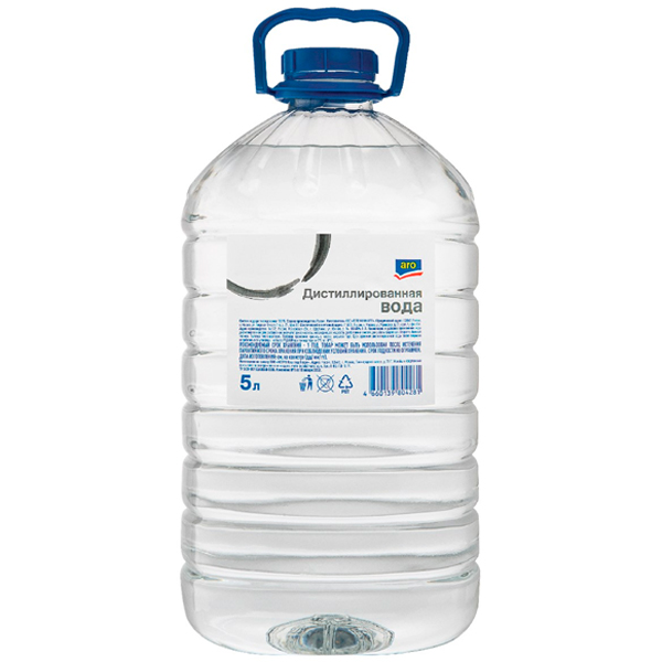 Дистиллированная вода Aro 5 литров