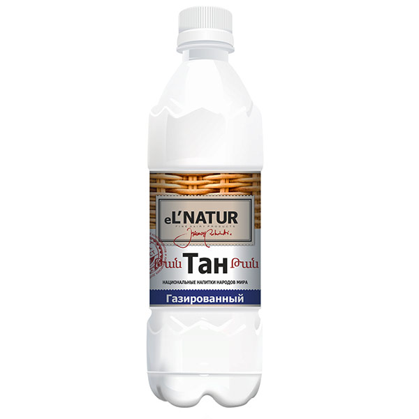 Тан El'Natur 1,7% 1 литр, БЗМЖ, пэт