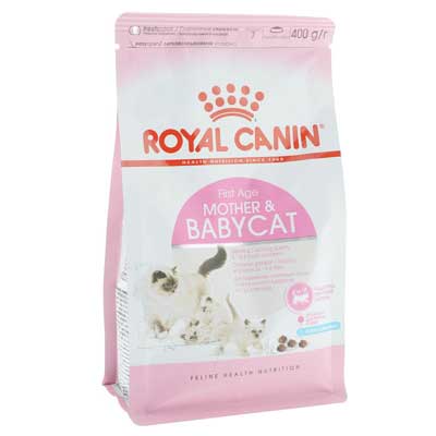 Сухой корм Royal Canin Mother & Babycat для котят от 1 до 4 мес и беременных кошек 400 гр - фото 1