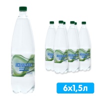 Вода Джанаква 1.5 литра, без газа, пэт, 6 шт. в уп.
