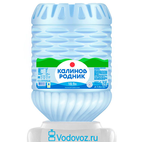 Вода Калинов Родник 18.9 литров в одноразовой таре