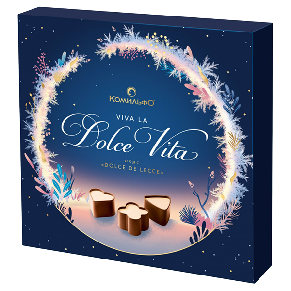 Набор шоколадных конфет Комильфо Dolce Vita De Lecce 168 гр