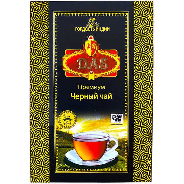 Чай черный DAS Премиум листовой 90 гр