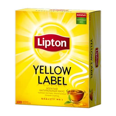 Lipton / Липтон Yellow Label (100пак)