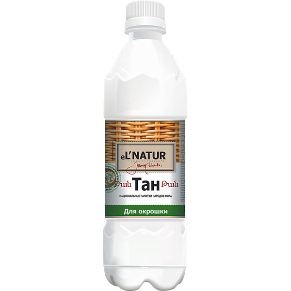 Тан El'Natur для окрошки 1,9% 1 литр, БЗМЖ, пэт