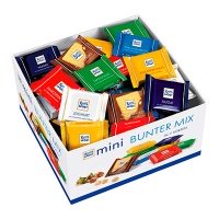 Шоколад Ritter Sport Яркая коллекция набор мини-шоколада 7 вкусов 1400 гр