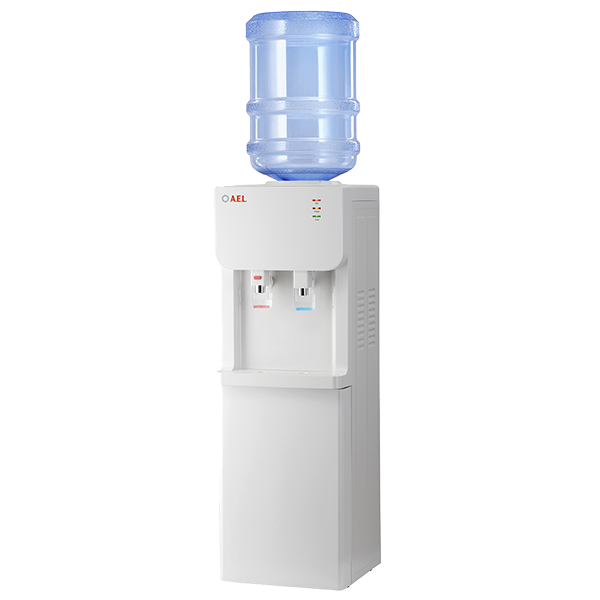 Кулер AEL LD-AEL-18c белый (шкафчик 11 литров) с электронным охлаждением