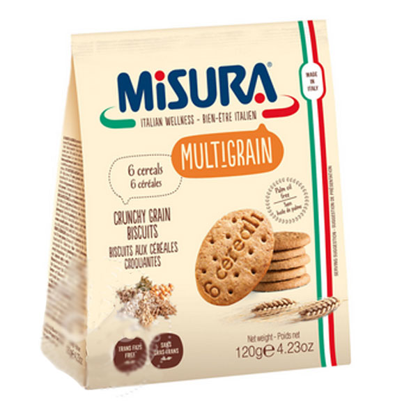 Печенье Misura Multigrain 6 злаков 120 гр