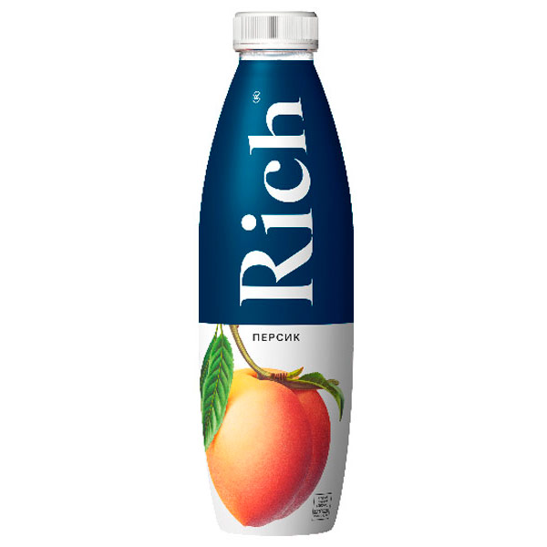 Нектар Rich персик 0,9 литра