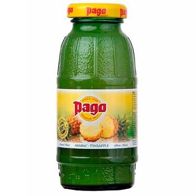 Pago / Паго  ананасовый 0,2л ст (24шт.)