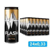 Энергетический напиток Флеш Ап Ультра Энерджи/Flash Up Ultra Energy 0,33  литра, ж/б, 24 шт. в уп.