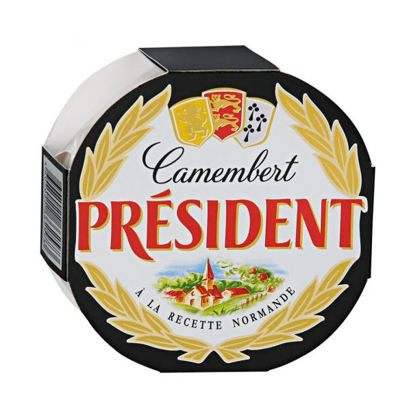 Сыр President Камамбер с белой плесенью 45% БЗМЖ 125 гр.