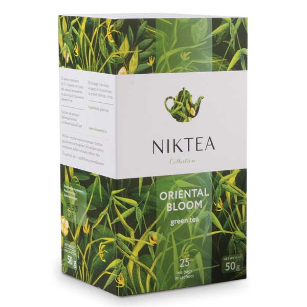 Чай Niktea Oriental Bloom зеленый 25 пак