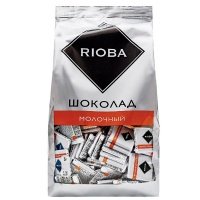 Шоколад Rioba порционный молочный 32% какао 800 гр