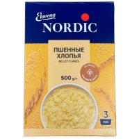 Хлопья Nordic пшенные 500 гр