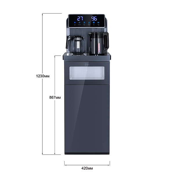 Кулер с чайным столиком Тиабар Ecotronic TB30-LNR UV темно-серый (шкафчик 7 литров) Кулер с чайным столиком Тиабар Ecotronic TB30-LNR UV темно-серый (шкафчик 7 литров)