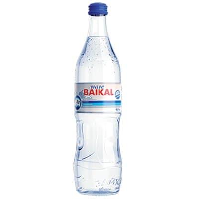 Вода Волна Байкала 0.5 литра, газ, стекло, 12 шт. в уп.