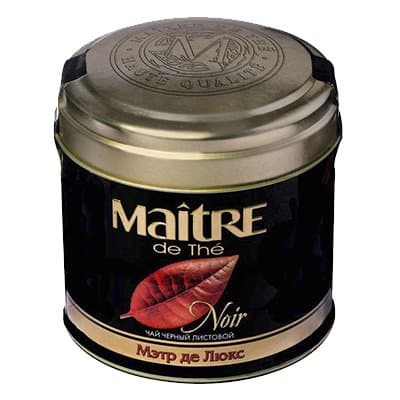 Чай Maitre де Люкс черный (100гр)