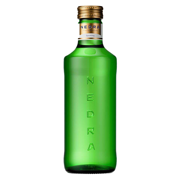 Вода Nedra 0.75 литра, газ, стекло, 12 шт. в уп.