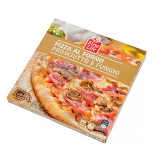 Пицца Fine Life ветчина/грибы 355 гр.
