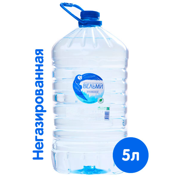 Вода Вельми 5 литров, 2 шт. в уп