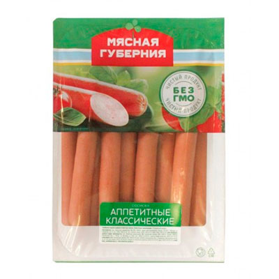 Сосиски Черкизово аппетитные классические 1-1.45 кг