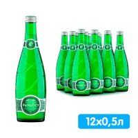 Вода Рычал-Су 0.5 литра, газ, стекло, 12 шт. в уп.