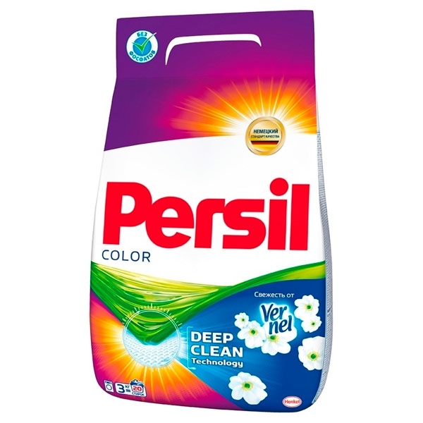 Стиральный порошок Persil Color свежесть Vernel автомат 6 кг