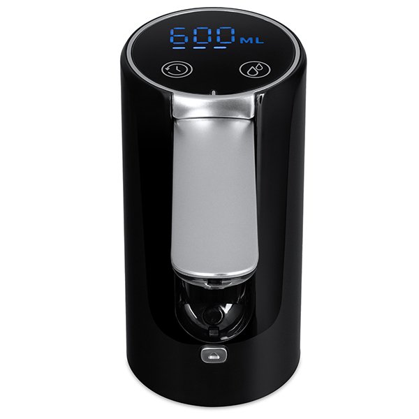 Помпа Ecotronic PLR-660 black-silver электрическая на аккумуляторе для 19л бутылей (в коробке)