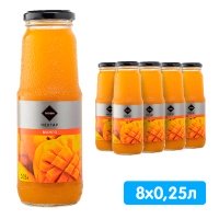 Нектар Rioba манго 0.25 литра, 8 шт. в уп.