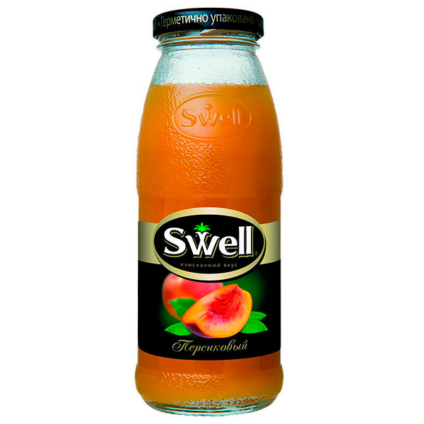 Нектар Swell / Свелл  Персик 0,25 литра, 8 шт. в уп.