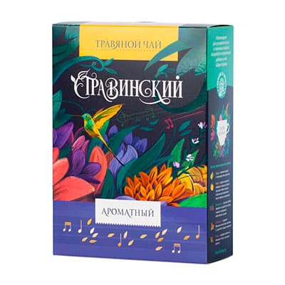 Чай травяной Травы Горного Крыма Стравинский Ароматный Премиум 100 гр